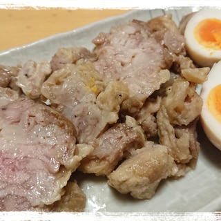 味付けはめんつゆ☆豚こまでチャーシューもどき